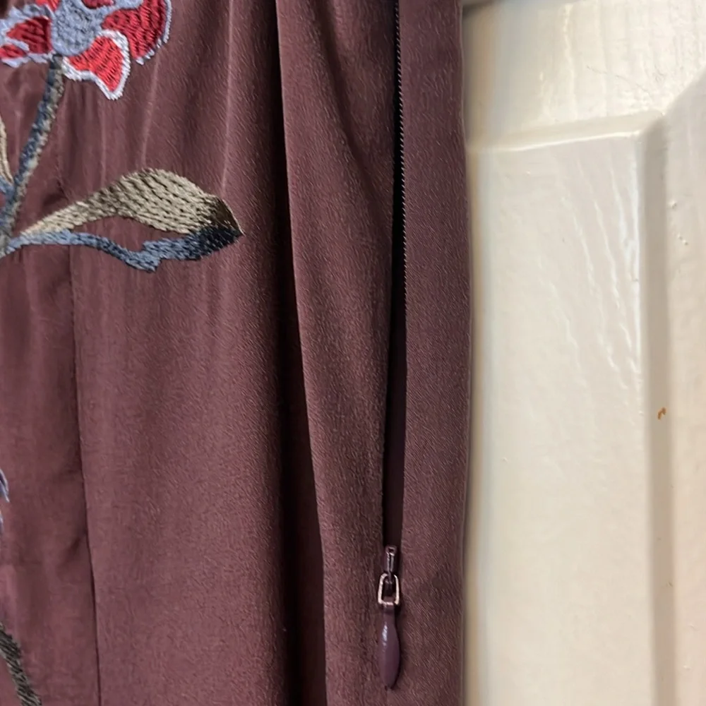 Sundance Purple Maxi Dress with Floral Design - Picture 5 of 11